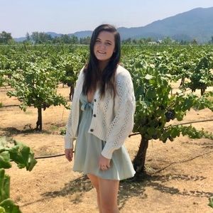 Cream Knitted Cardigan